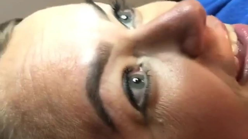 Modern Miss USA loving her henna brows after her first transformation!